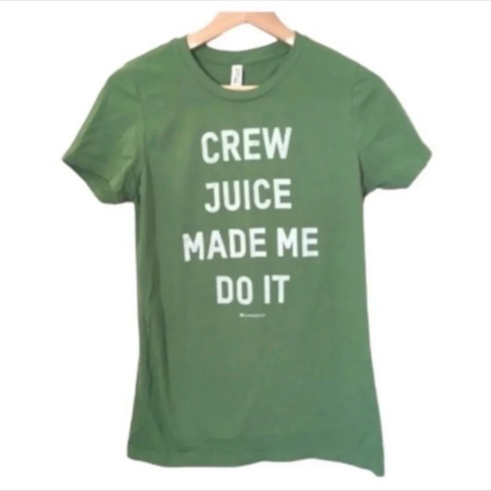 NEW Crew Juice Made Me Do It T-shirt L nwot